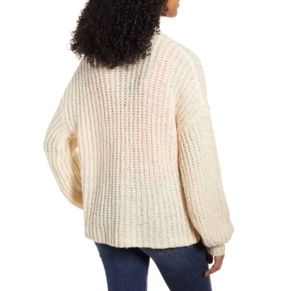 Love by Design Neon Fleck Cardigan - Picture 2 of 7